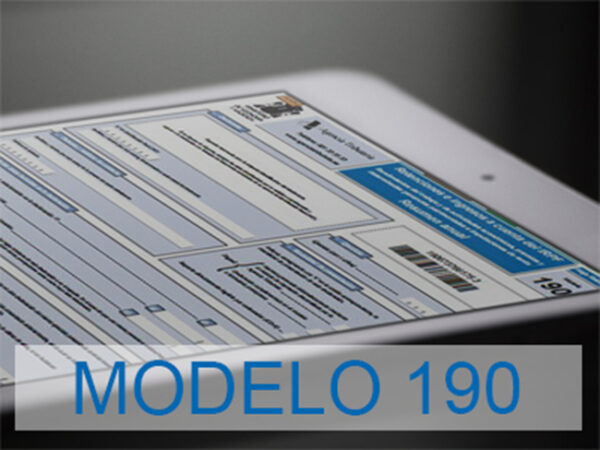 Presentación Modelo 190 Agencia Tributaria