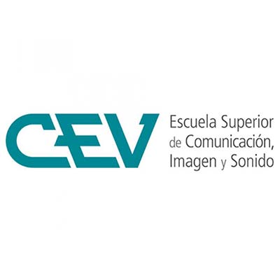 Logotipo Escuela Superior de Comunicación Imagen y Sonido.