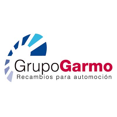 Logotipo Grupo Garmo Recambios para automoción.