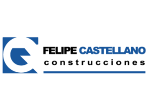 Logotipo Felipe Castellano Construcciones, Andalucía.